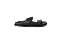 Full Leather Slide Sandals – Twist Slide