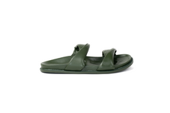 Full Leather Slide Sandals – Twist Slide