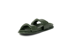 Full Leather Slide Sandals – Twist Slide