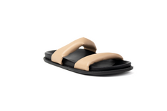 Full Leather Slide Sandals – Twist Slide