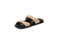 Full Leather Slide Sandals – Twist Slide