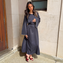 Wine Leather Mule Heel - Milan