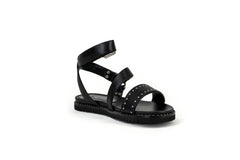 Anne Sandal Black-PREORDER Flats by Sole Shoes NZ F17-36
