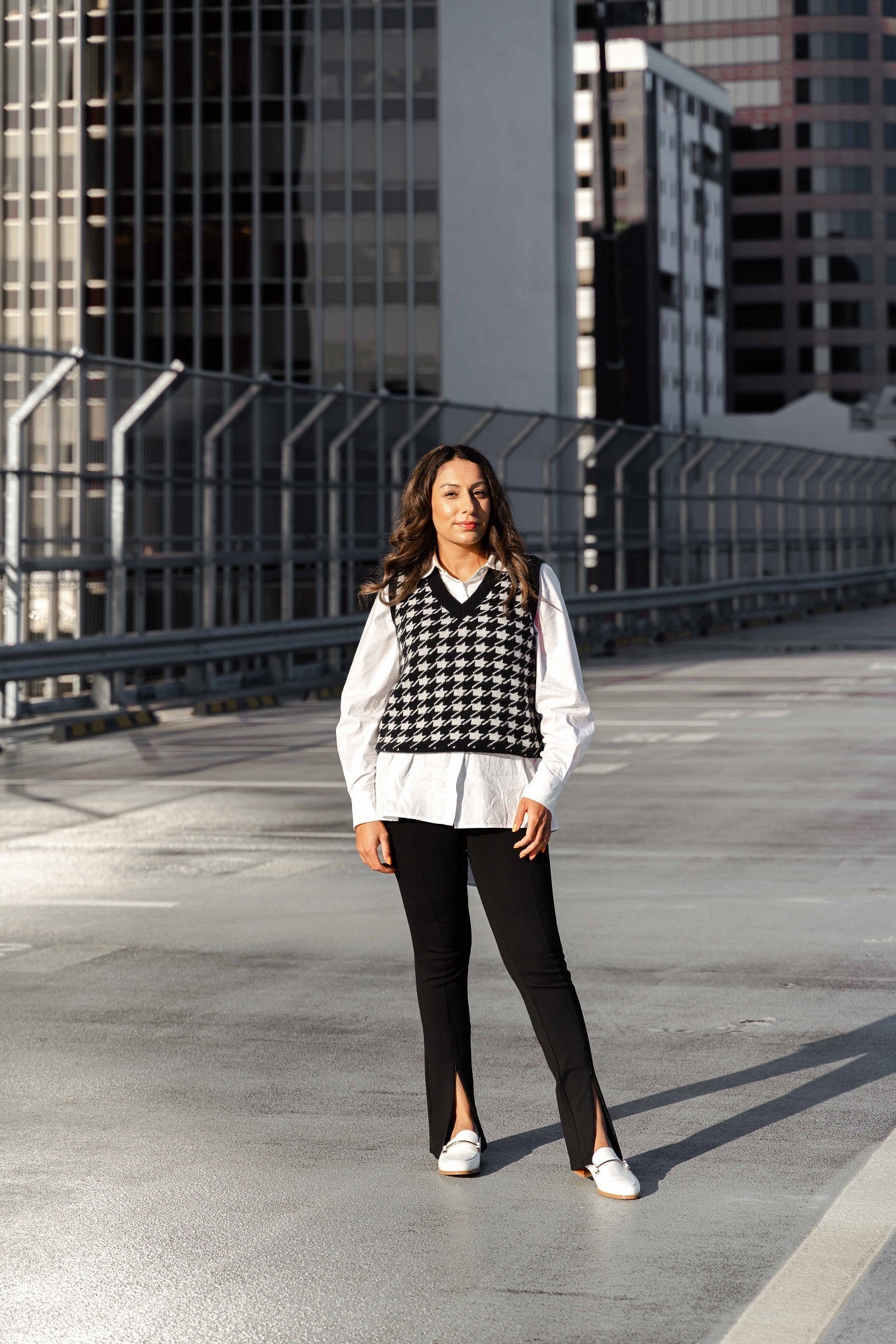 Aria Flat Mule White Flats by Sole Shoes NZ F22-36