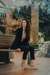 Ariana Strappy Sandal Nude Heels by Sole Shoes NZ H17-36