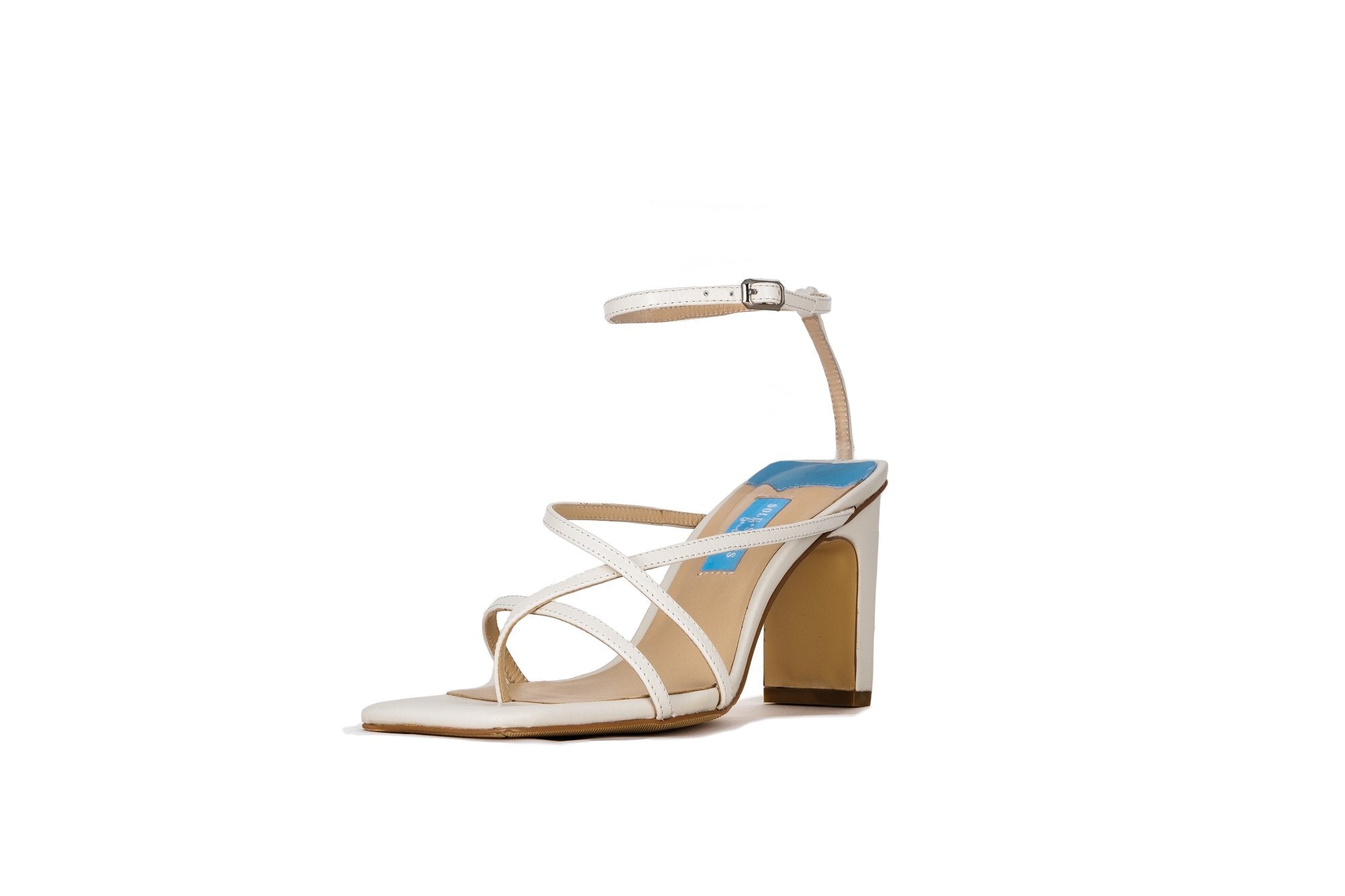 Be Mine Heel Ivory Bridal by Sole Shoes NZ BH9-36