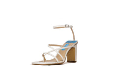 Be Mine Heel Ivory Bridal by Sole Shoes NZ BH9-36