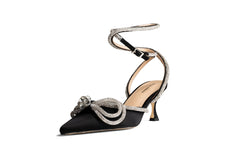 Brooke Heel Black 6cm Heels by Sole Shoes NZ H23-36