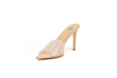 Court Mule Heel Nude Heels by Sole Shoes NZ H21-36