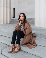 Debbie Strap Block Heels Tan Heels by Sole Shoes NZ H4-36