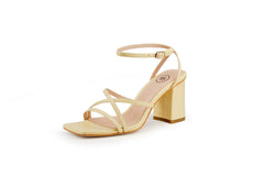 Ky Sandal Heel Buttermilk Heels by Sole Shoes NZ H22-36