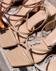 Ky Sandal Heel Nude Heels by Sole Shoes NZ H22-36