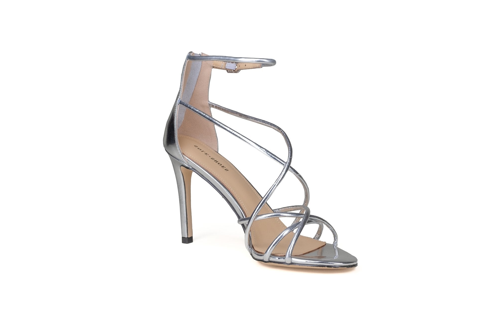 Lexi Heel Chrome Heels by Sole Shoes NZ H25-36