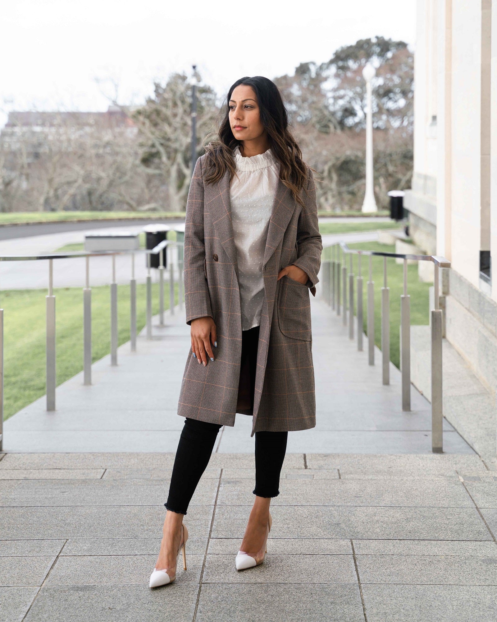 Lizzy Leather Heels Two Tone Heels by Sole Shoes NZ H1-37