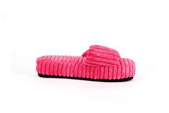 Loft Platform Slides Rose Flats by Sole Shoes NZ F25R-35
