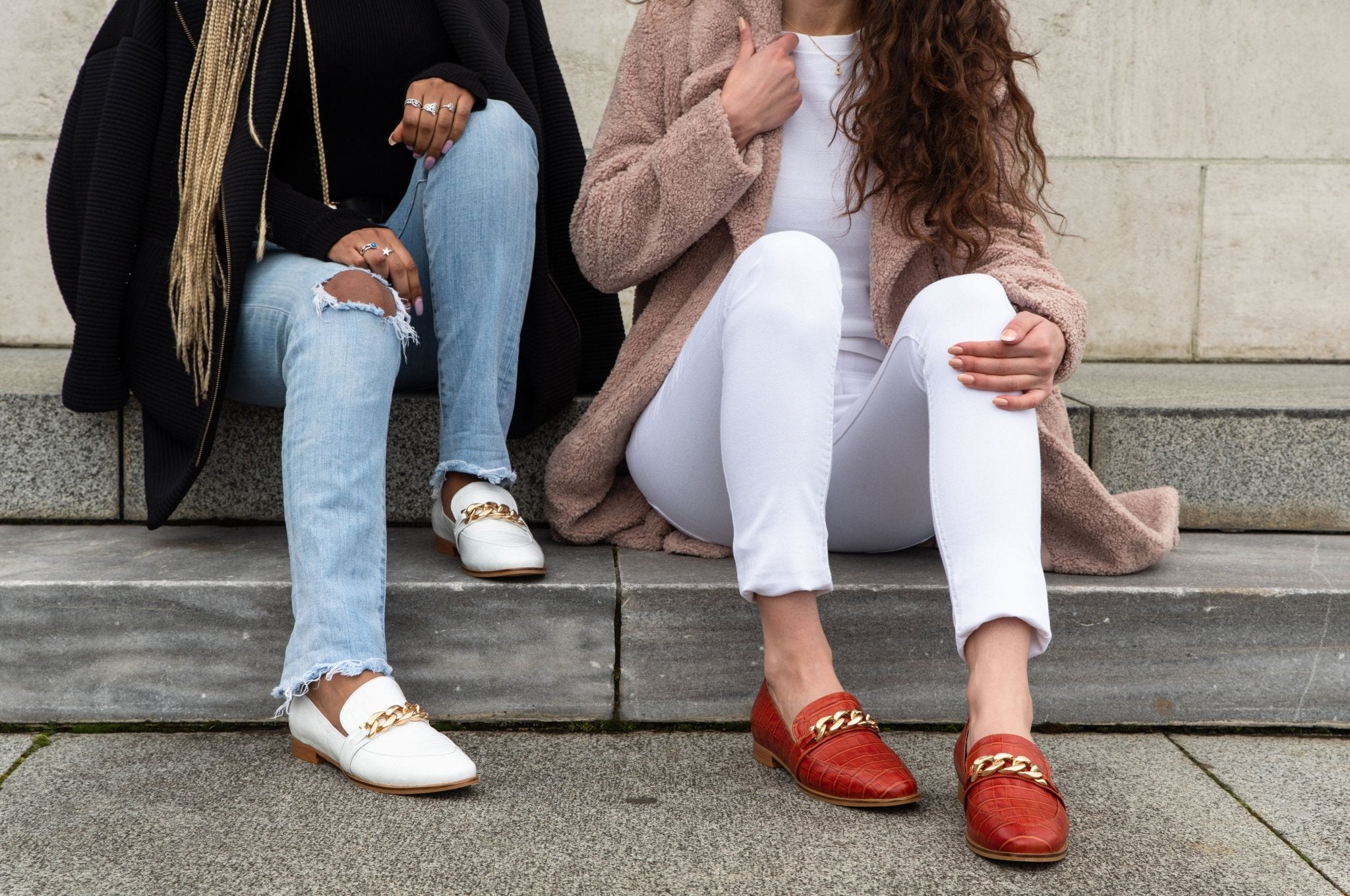 Lux Loafer Terracotta Flats by Sole Shoes NZ F12-35