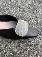 Macy Ballet Flat Black Flats by Sole Shoes NZ F27B-36