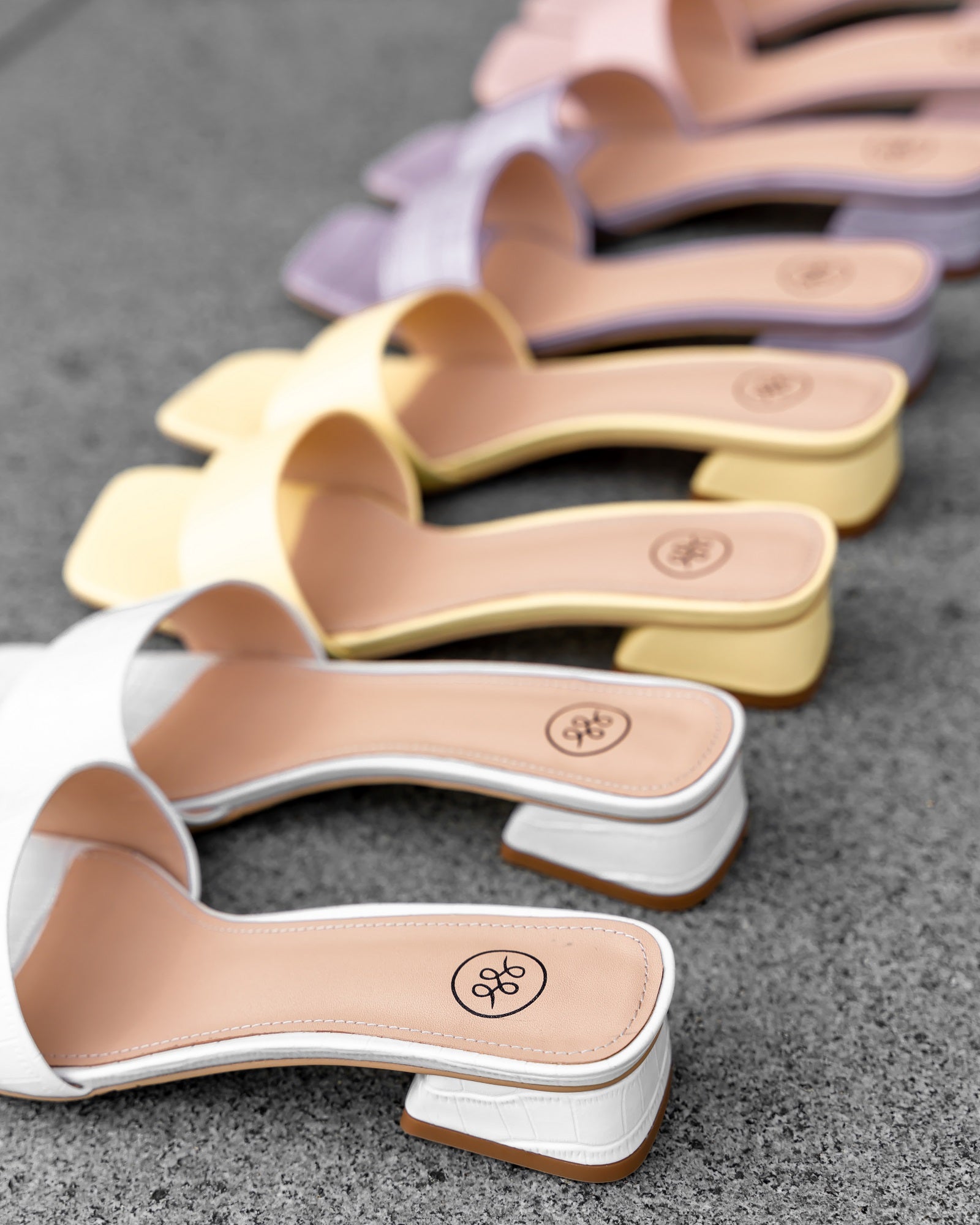 Marbella Sandal White Flats by Sole Shoes NZ F18-36