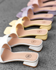 Marbella Sandal White Flats by Sole Shoes NZ F18-36