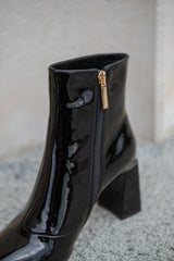 Nicola Ankle Boot Black Boots by Sole Shoes NZ AB16-36