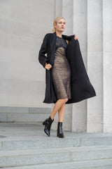 Nicola Ankle Boot Black Boots by Sole Shoes NZ AB16-36