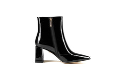Nicola Ankle Boot Black Boots by Sole Shoes NZ AB16-36