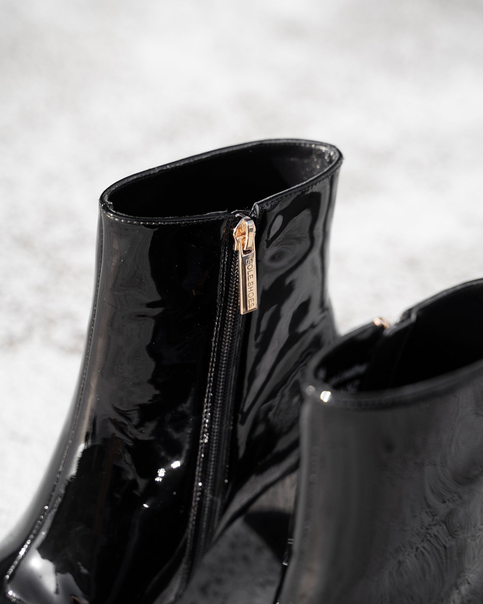 Nicola Ankle Boot Black Boots by Sole Shoes NZ AB16-36