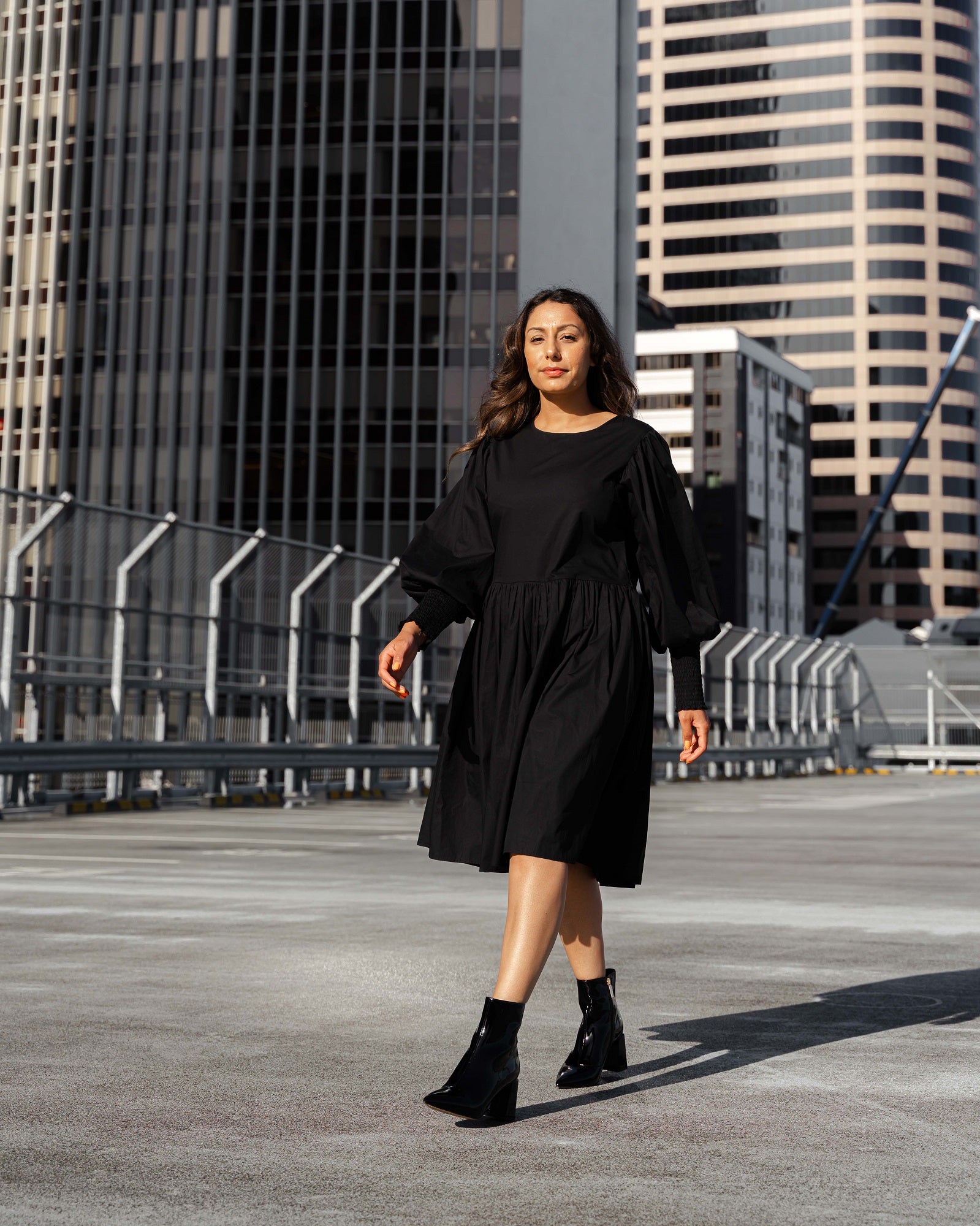 Nicola Ankle Boot Black Boots by Sole Shoes NZ AB16-36