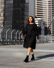 Nicola Ankle Boot Black Boots by Sole Shoes NZ AB16-36