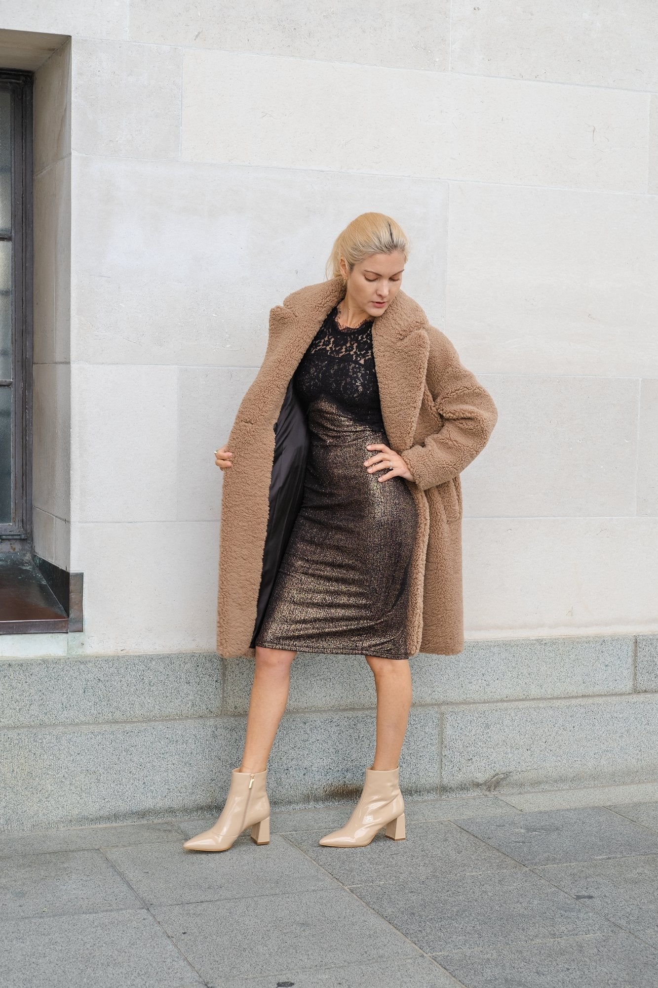 Nicola Ankle Boot Nude Boots by Sole Shoes NZ AB16-36