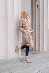 Nicola Ankle Boot Nude Boots by Sole Shoes NZ AB16-36