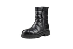 Olivia Combat Boot Black Boots by Sole Shoes NZ AB15-36