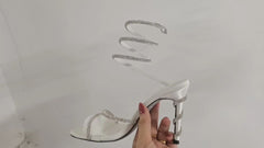 Python Heel White Heels by Sole Shoes NZ H29-35