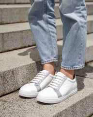 Sole Shoes Sneaker Silver Flats by Sole Shoes NZ F20-36