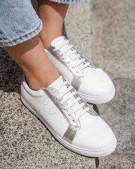 Sole Shoes Sneaker Silver Flats by Sole Shoes NZ F20-36