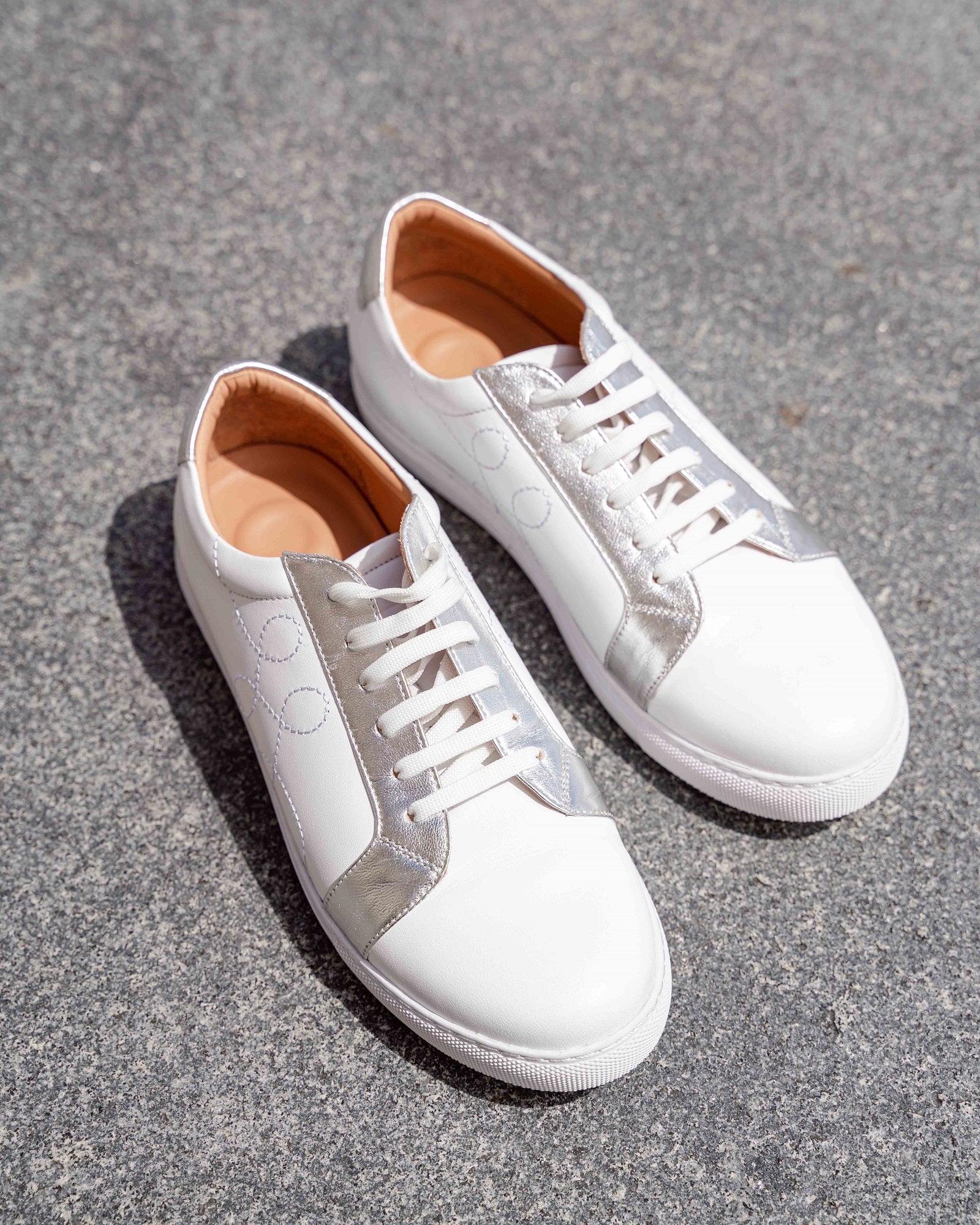 Sole Shoes Sneaker Silver Flats by Sole Shoes NZ F20-36