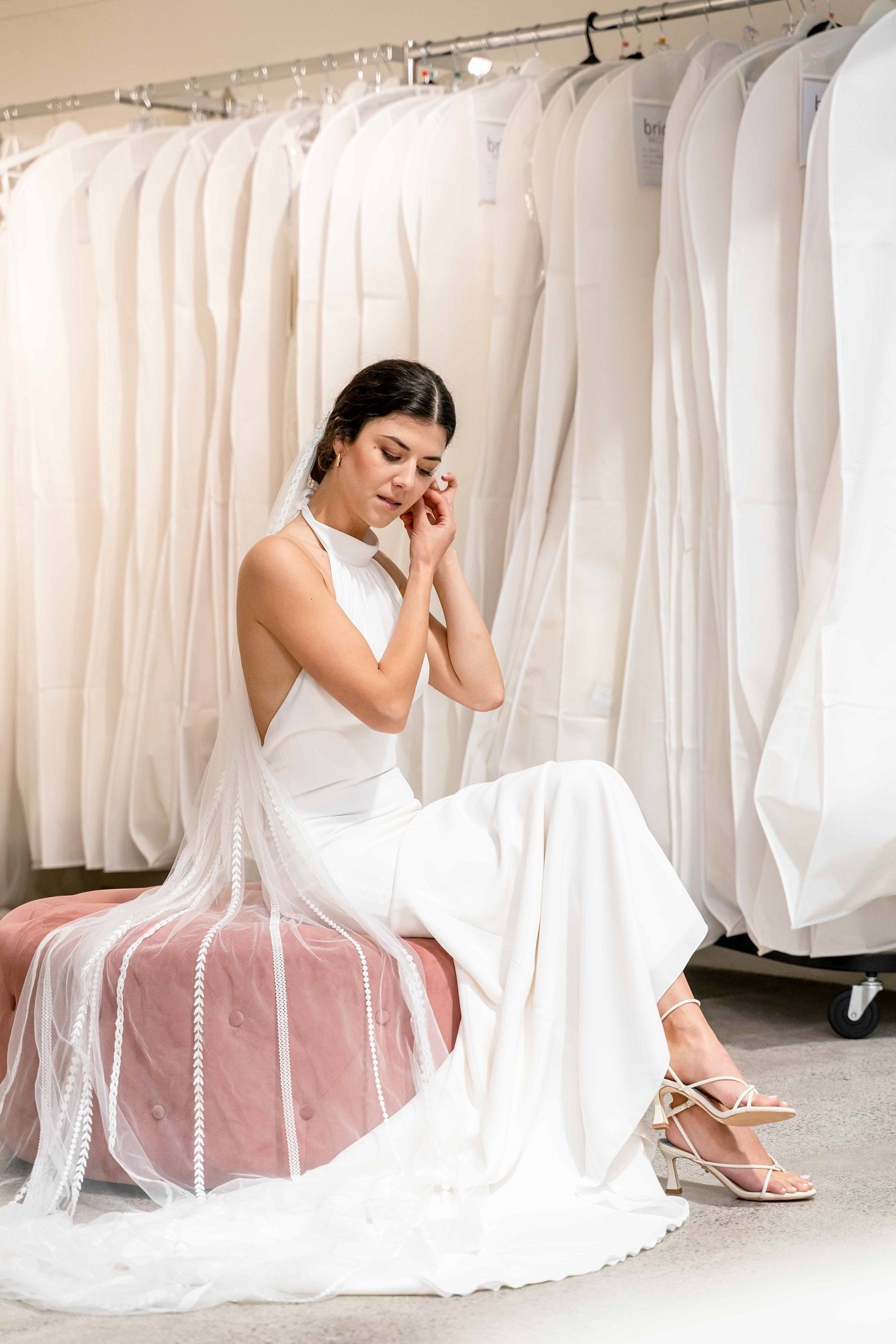 Swan Heel Ivory Bridal by Sole Shoes NZ BH1-36