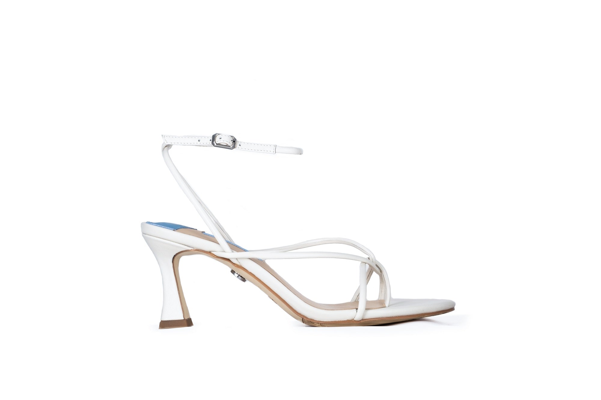 Swan Heel White Bridal by Sole Shoes NZ BH1-36