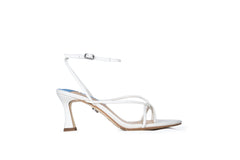 Swan Heel White Bridal by Sole Shoes NZ BH1-36