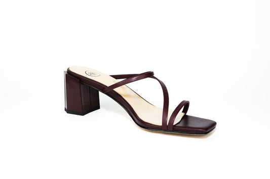 Vicki Strappy Sandal Heel Heels by Sole Shoes NZ H11-36