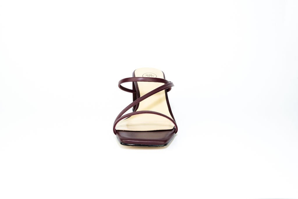 Vicki Strappy Sandal Heel Heels by Sole Shoes NZ H11-36