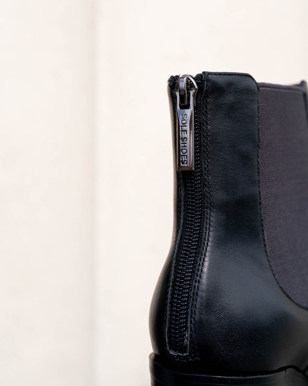 Zoey Ankle Boot Black Boots by Sole Shoes NZ AB11-36