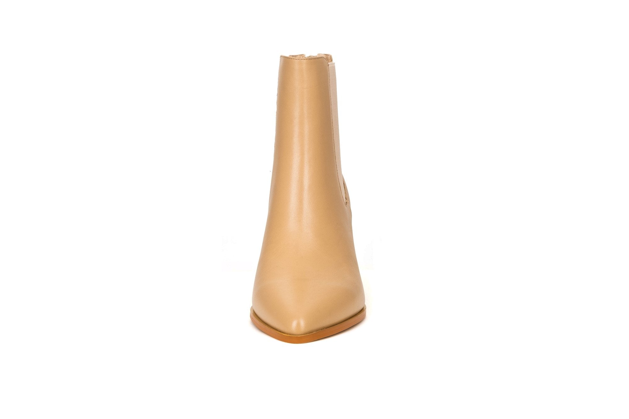 Zoey Ankle Boot Blush Beige Boots by Sole Shoes NZ AB12-36